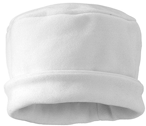 Screamer Women's Fleece Rollup Beanie, One Size, Winter White