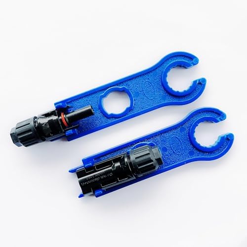 100PCS Solar Panel Connector IP67 Waterproof Connector Male/Female 50Pairs with 2 Spanners