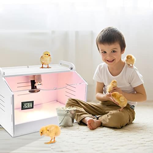 Intelligent Brooder Box 10-15 Newborns Chicks Quail Birds Small Animals Manual Incubators Poultry Heater Breeding Box