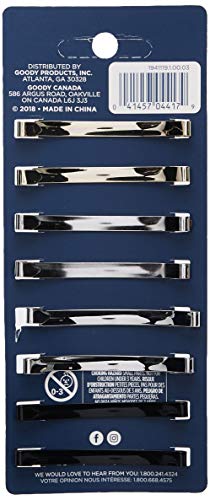 Goody Women's Classics Patterned Staytight Barrette, 8 Count (Pack of 2)