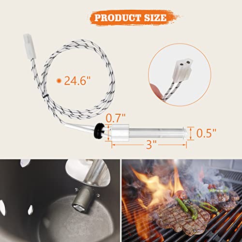Ceramic Igniter Element Replacement for REC TEC, Recteq Wood Pellet Grill and Smoker, 120V 80W