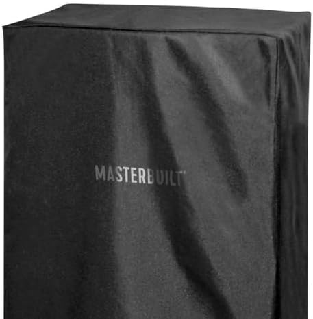 Masterbuilt® 40-inch Vertical BBQ Smoker Weather-Resistant Polyester Cover to Fit All Masterbuilt 40-inch Vertical Smokers in Black, Model MB20080210