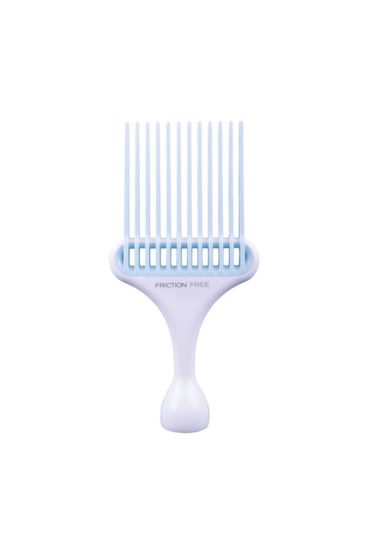 Cricket Friction Free Pick Comb - Wide Tooth Design for Detangling, Adding Volume and Shine, Reduces Friction and Damage, Non-Slip Handle for Maximum Control, Ideal for All Hair Types