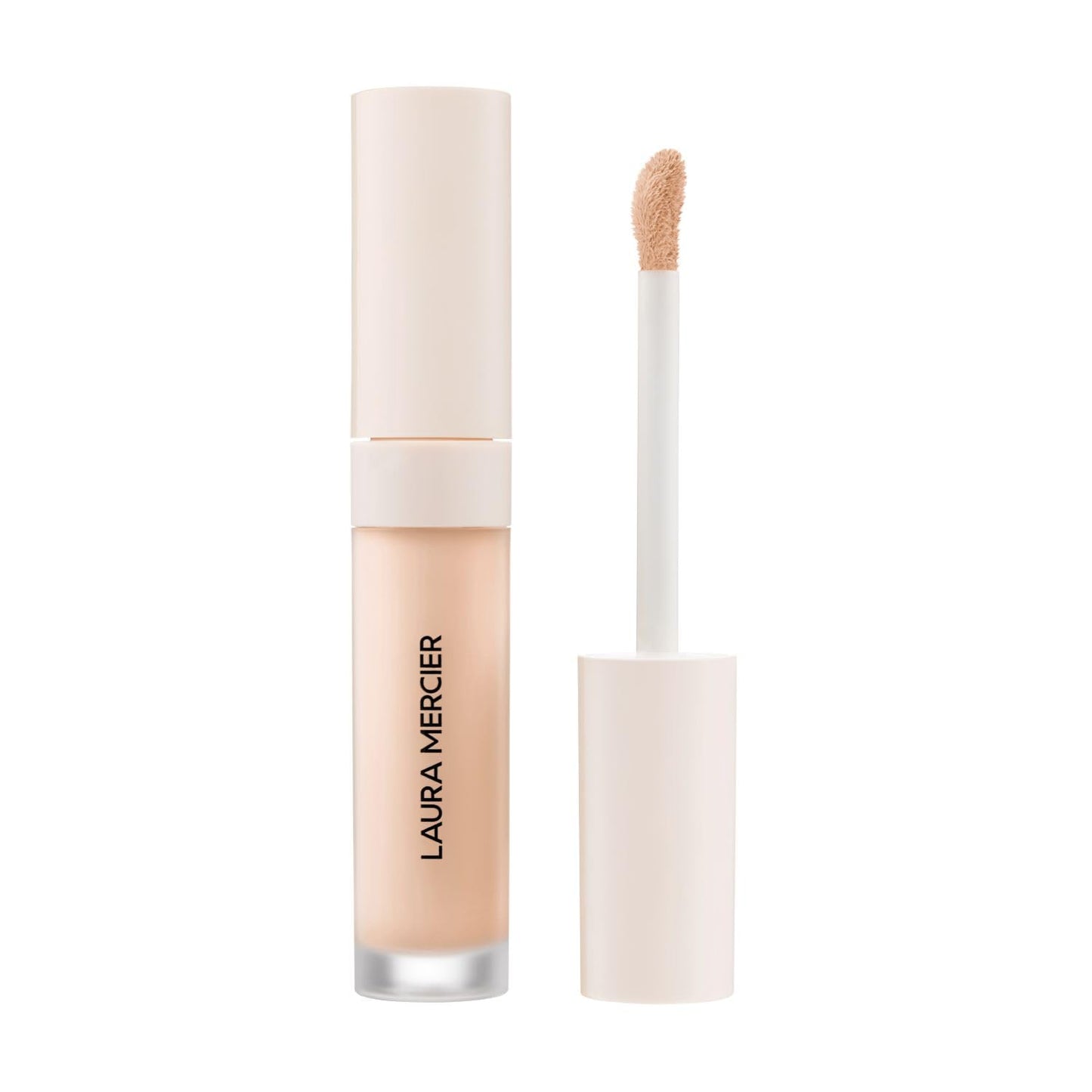 Laura Mercier Real Flawless Weightless Perfecting Serum Concealer, Long-Lasting, Waterproof, & Crease-Proof Wear, Buildable Coverage, Oil-Free, 2W1 - Light to medium with warm undertones