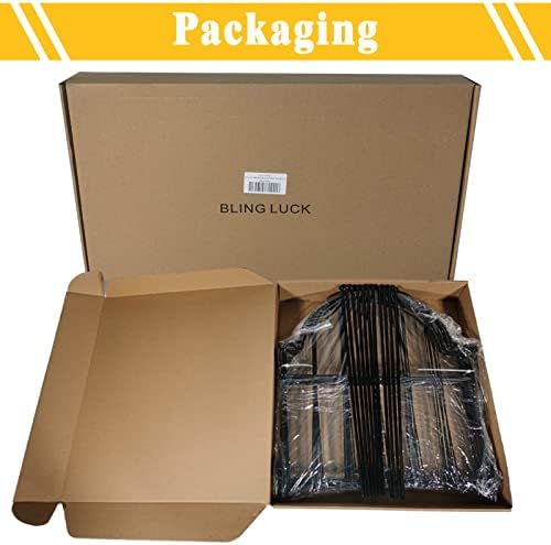 Garden Fence, 22 in(H) x 27.5 ft(L) Arched Rustproof Metal No Dig Fence Garden Fence Border,Ground Stake Animal Barrier Fence for Rabbit Dog, Outdoor Landscape Decor for Yard & Patio,25 Pack