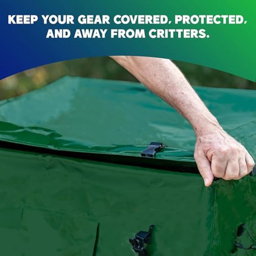 Outdoor Storage Box – 143 Gallon Waterproof Deck Box, Patio Storage Box, Outside Storage Bin for Garden, Pool, Yard & Camping – Heavy-Duty Deck Storage Waterproof for All-Weather Protection