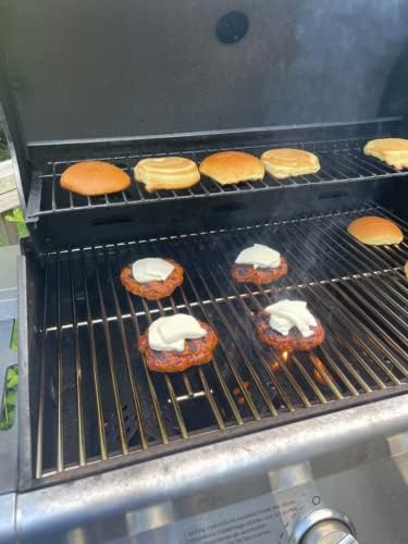 Uniflasy 17 Inches Cooking Grates for Home Depot Nexgrill 720-0830H 720-0830D, 720-0783E, 720-0783C Gas Grill Replacement Parts, Stainless Steel Uniflame Gas Grills Cooking Grids 2 Pack