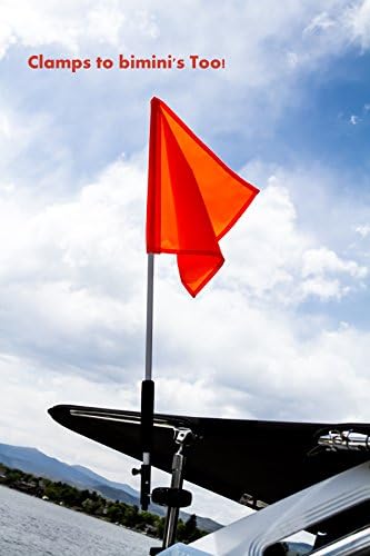 Flag Buddy Skier Down Flag Holder. Flag included. Orange safety flag included. Tired of Holding the Skier Down Flag? Just clamp the Flag Buddy to your window and rotate it up when required.