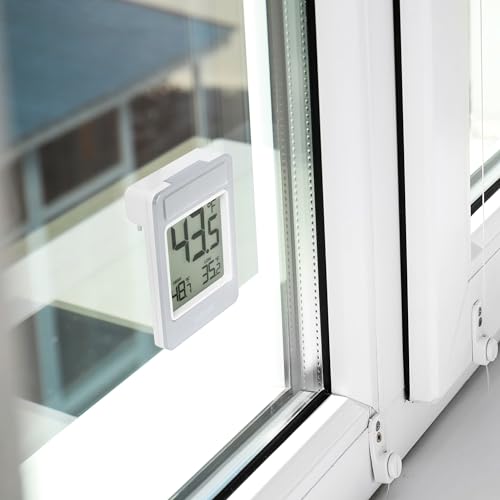 La Crosse Technology 314-519 Digital Window Battery Operated Thermometer with Daily Records