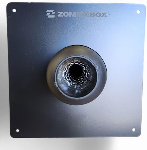 Generator Exhaust Extension Silencer Kit with Insulated Through-Wall Mounting Plate - Includes 3 Adapters - Fits All portable Generators