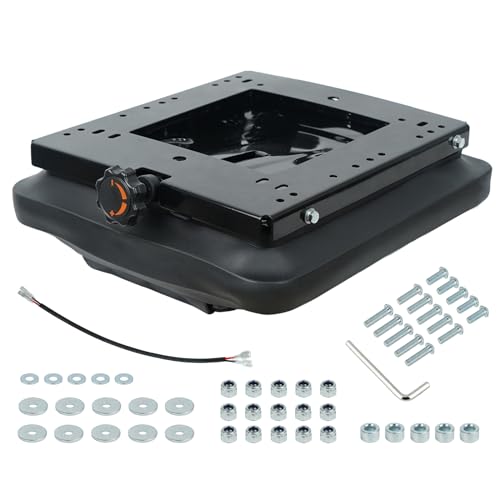 Seat Suspension Kit Without Seat Slider for Zero Turn Lawn Mower Tractor Forklift, Compatible with Most Aftermarket Seats - Same Day Shipping