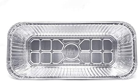 (35 Pack) Drip Pans Compatible with Weber Grills 6498 Smokefire l Summit l Genesis II Heavy Duty Aluminum Foil Liner