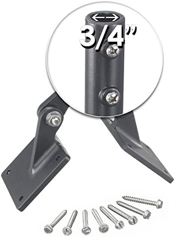 Good Directions 401AL Adjustable Aluminum Weathervane Roof Mount,Black