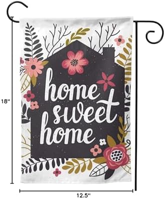 Custom Garden Flag, Personalized Yard Flags Decor, Add Your Own Picture/Text House Lawn Banner Double Sided Home Wall Decoration 12.5"x18"