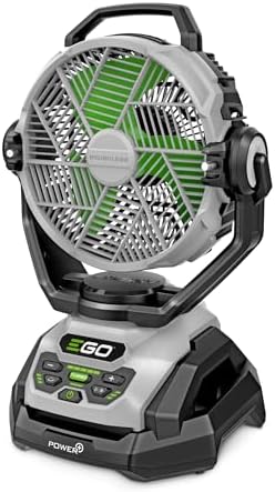 EGO POWER+ Portable Misting Fan, Compact, Outdoor Electric 10" 6 Speed Fan, Battery and Charger Not Included - FN1000
