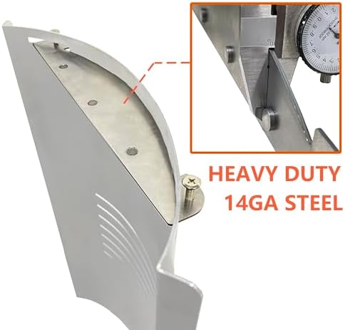 Heavy-Duty Steel Heat Diffuser Plate - Heat Deflector Mod for Pit Boss: Magnetic Thermal Deflector for Enhanced Precision Temperatures and Reduced Pellet Dust