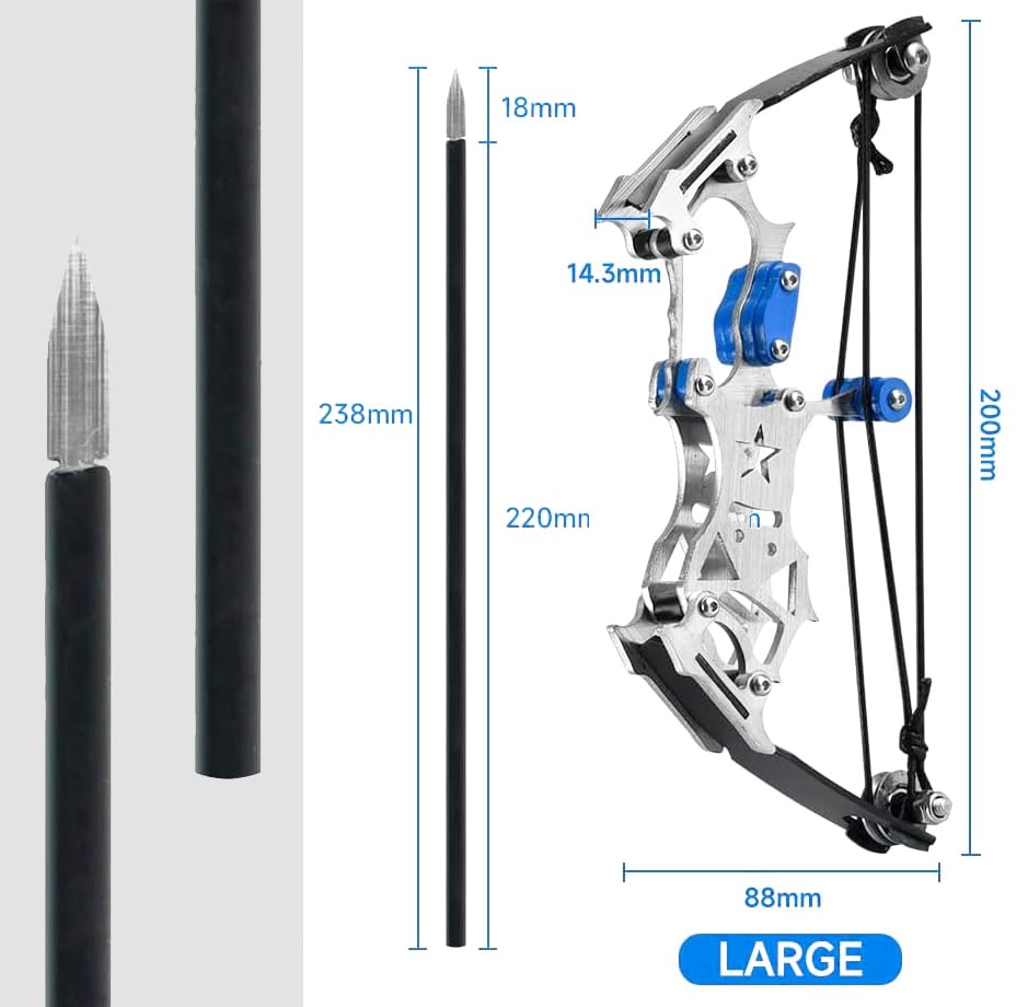 Compound Bow Archery Set Professional Competition Professional Training Outdoor Adventure Black Hexagonal Small Style