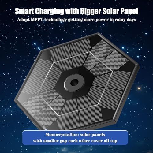 Flag Pole Light Solar Powered Top Mount, 2000Lumen IP67 Waterproof Solar Light for Flagpole, Light Up Flag Outdoor Dusk to Dawn for 18+ Hours with Twice Coverage Than Downward Lighting