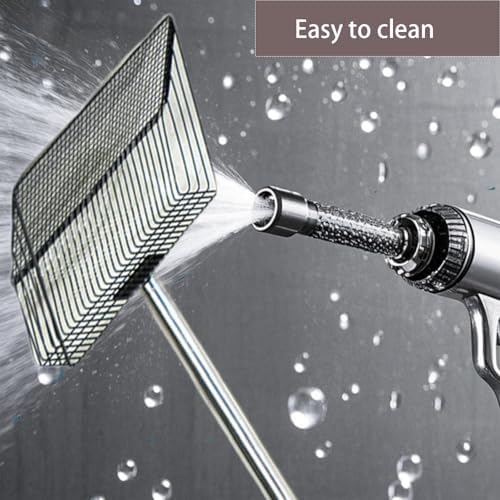 10 in Extra Large Chicken Poop Scooper,4-in-1 Stainless Steel Handle, Adjustablechicken Poop Scooper, Suitable for Chicken Coop Cleaning Cat Litter Other Heavy Duty Poop Scoop(Extra Large)