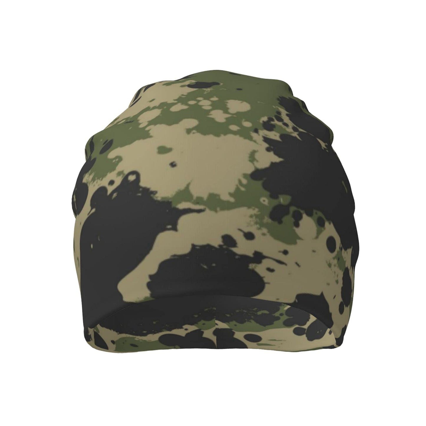 Yilad Camouflage Beanie Slouchy Chemo Hats, Skull Caps Baggy Headwear for Jogging Cycling Unisex