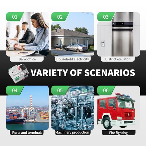 Mini ATS Automatic Transfer Switch 2P 100A AC110V, IGEYAPA 2POLE 100amps ATS Dual Power Switch for Home Generator, Din Rail Mounted Controller Electrical Type RV Fast Transfer (W2R 2P 100A AC110V)