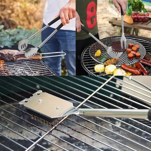 Golf Grilling Gifts for Men 8pcs Golf BBQ Grill Accessories Tools Utensils Set for Outdoor Camping, Funny Birthday Gifts for Men Women Golfers, Dad Gifts for Dad Grandpa Husband from Daughter Son Wife