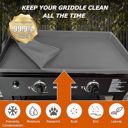Blackstone Silicone Griddle Mat - Heavy Duty Food Grade, Gray, 28in
