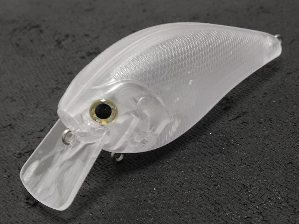 wLure 10 Blank Unpainted Minnow Crankbait Topwater Lipless Jerkbait Fishing Lures (UPHC25P10)