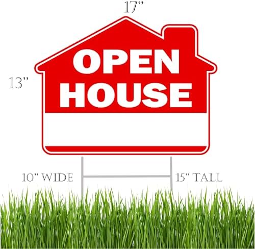 Rogue River Tactical 9 Piece Open House Yard Sign For Sale By Owner Realtor, Real Estate, Arrows