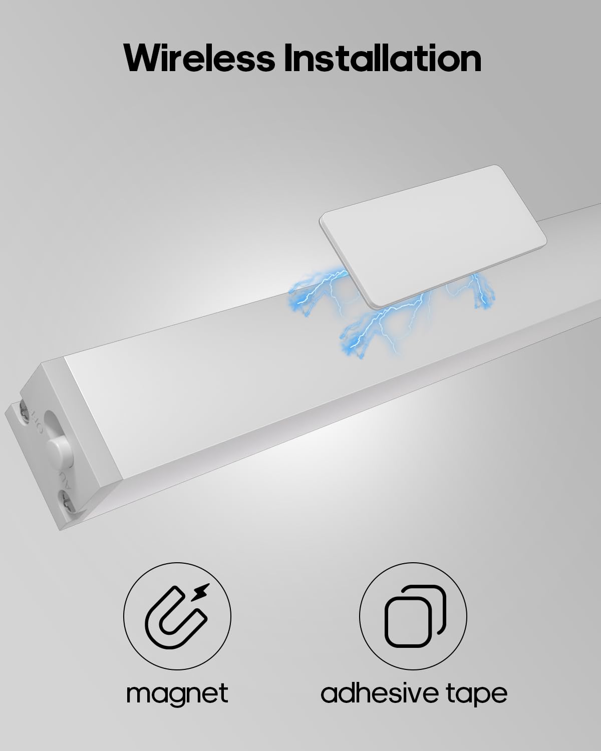 Goodea 6 Pack Led Under Cabinet Lights Wireless with Charging Station, 7’’ Rechargeable Motion Sensor Light Indoor, Dimmable Closet Lights for Cabinets, Bookshelf, Stair, Hallway