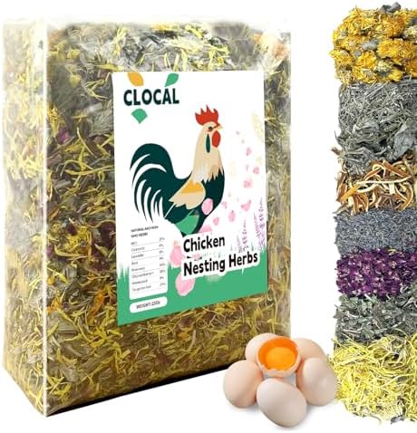 23 Oz Chicken Nesting Herbs Flowers 1.44lb Natural Nesting Box Herbs in 8 Dried Flowers & Herbs,for Freshening Coop Chicken Dust Bath Increase Egg Production Great Gift