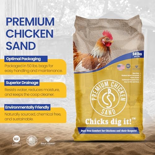 50 lb Bag Odor Eliminating Bedding for Chicken Coops, Nesting Boxes & Runs