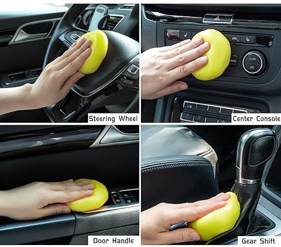 VAULT-EX Universal Car Cleaning Gel, Reusable Detailing Car Crevice Cleaner, Auto Car Air Vent Interior Detail Remover Gel | Putty Cleaning Keyboard, PCs, Camera Cleaner