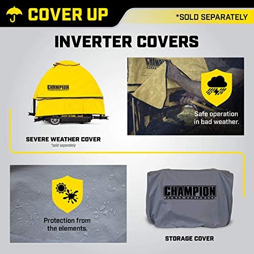 Champion Power Equipment Weather-Resistant Storage Cover for 3000 to 5500-Watt or Higher Inverter Generators