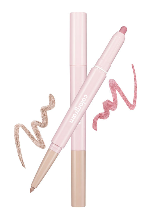 COLORGRAM All In One Over-Lip Maker 05 Cool Rose | Versatile Lip Liner & Contour, Matte finish, Perfect for Daily wear, Bigger and Fuller Lips, Plumping effect, Smooth, creamy texture