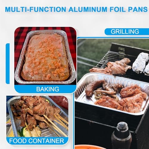 BBQ-PLUS 20 Pack Drip Pan Liners for Ninja Woodfire Outdoor Grill Pro XL and Pro Connect XL Disposable Aluminum Foil Grease Tray for Ninja Woodfire OG850 OG951 Series
