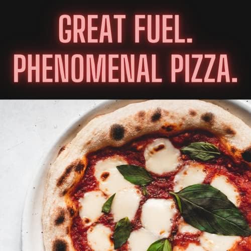 OOFT 100% Hardwood Pizza Oven Pellets - Moisture Proof Resealable Bag - High Heat Output - Suitable for Ooni, Dellonda, Nero, Fresh Grills, Ninja Woodfire and Other Pellet Ovens and Grills - 10lb Bag