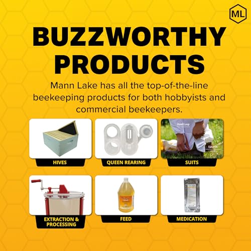 Mann Lake Formic Pro Varroa Mite Treatment, Bee Colony Mite Control, Combat Varroosis, Extended Shelf Life, Residue-Free, Eco-Friendly Formula,10-Dose