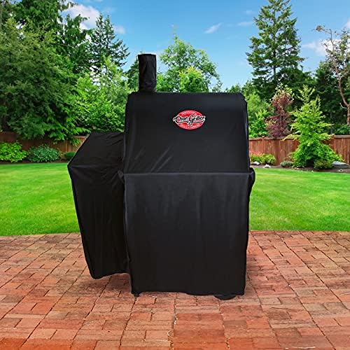 Char-Griller 2323 Wrangler Charcoal Grill Cover, Black