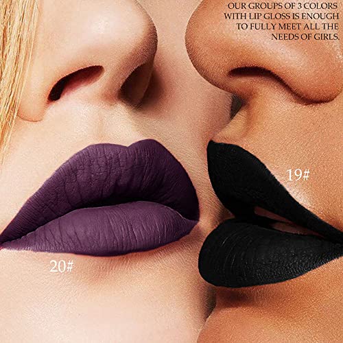 evpct 2Pcs Black Whtie Matte Lipstick Face Body Paint Stick Set High Impact Lipcolor with Moisturizing Creamy Formula Baseball Football Softball Eye Black Stick for Sports Halloween Party Clown