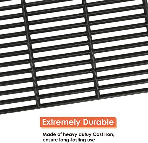 Uniflasy Replacement Parts for Nexgrill 6 Burner 720-0896B, 17 Inch Grill Grates for Nexgrill Deluxe 6 Burner Gas Grill Replacement Parts for Nexgrill 720-0896 720-0896E 720-0898 720-0896X 720-0898A