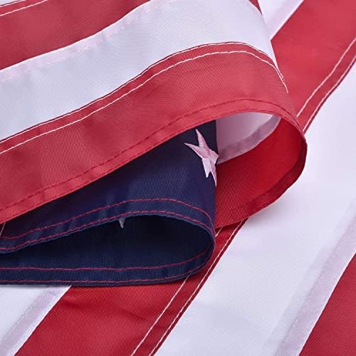 2.5x4 American Flag Outdoor Heavy Duty, US Flag 2.5x4 ft, Flag for Outside with Embroidered Stars and Sewn Stripes Brass Grommets