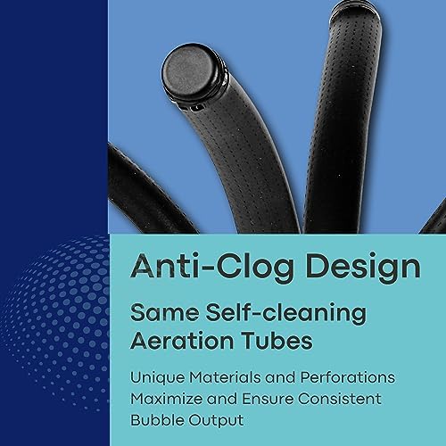 Rootscape Pond Aerator Air Diffuser - Replaces Air Stones For Ponds - Pond Aerators For Large Ponds - Koi Pond Filtration Accessories - Pond Aerators For Outdoor Ponds - Pond Aerator Diffuser