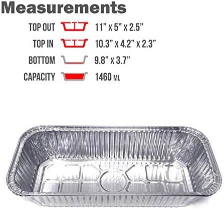 (35 Pack) Drip Pans Compatible with Weber Grills 6498 Smokefire l Summit l Genesis II Heavy Duty Aluminum Foil Liner