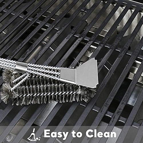 Uniflasy 17 x 9 1/2 inch Grill Grates for Charbroil Tru Infrared 4 Burner 463255020 463242716 463242715 463276016 466242715 Replacement Parts for Charbroil Grill Grates for Nexgrill 720-0882A