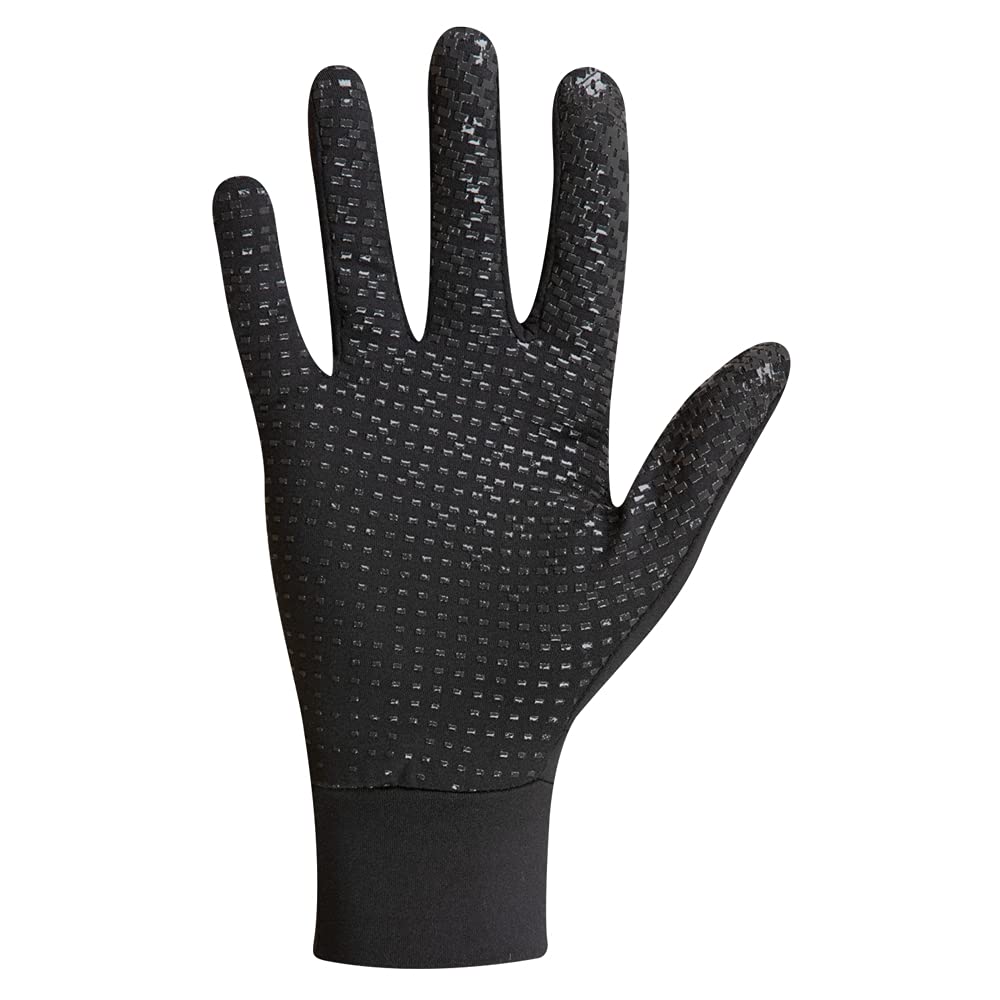 PEARL IZUMI Men's Thermal Lite Cycling Glove, Lightweight & Insulated Thermal Fabric for Entire Glove, Durable Grip with Low Light Visibility for Outdoor Activities, Black, X-Large