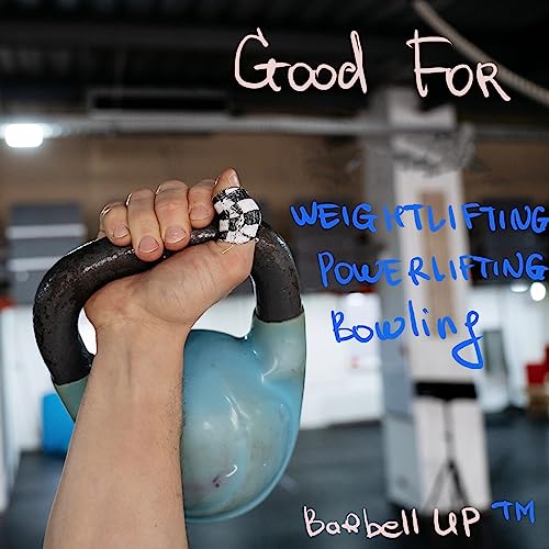 Barbell UP Professional Weight Lifting Thumb Tape - Protects Finger Tape, Adhesive for Powerlifting, Yoga & Gym, Hand Grip Support for Weightlifting, Deadlift, Barbell Hook Grip
