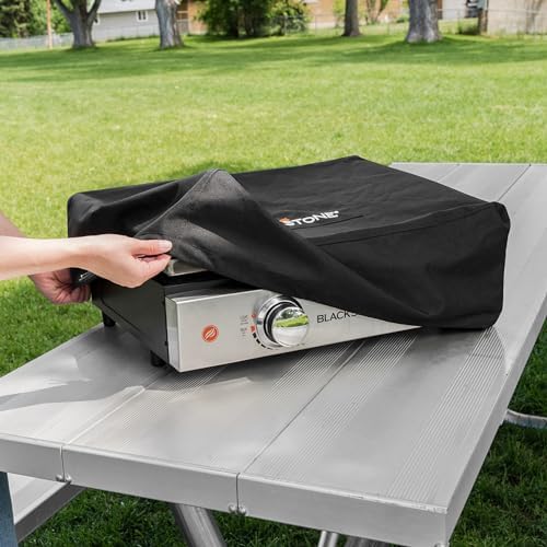 Blackstone 1724 22” Tabletop Griddle Cover for griddles without a hood or hard cover, Weather Resistant, Black