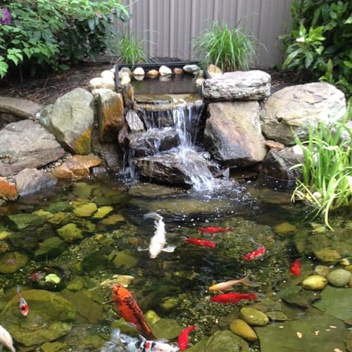NFESOLAR Submersible Water Pump 1200GPH, Ultra Quiet Submersible Pump with Dry Burning Protection 11ft High Lift for Pond, Fountains, Waterfall, Hydroponics, Aquariums KF208