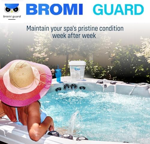 1 Inch 2.5 Lbs Bromine Tablets for Spa Hot Tub Chemical Tabs Brominating Tablets Spa Hot Tub Chemical Sanitizer